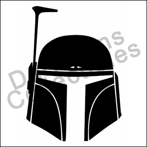 Boba Fett Star Wars Car Decals Vinyl Sticker