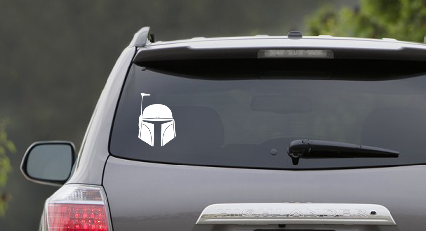 Boba Fett Star Wars Car Decals Vinyl Sticker