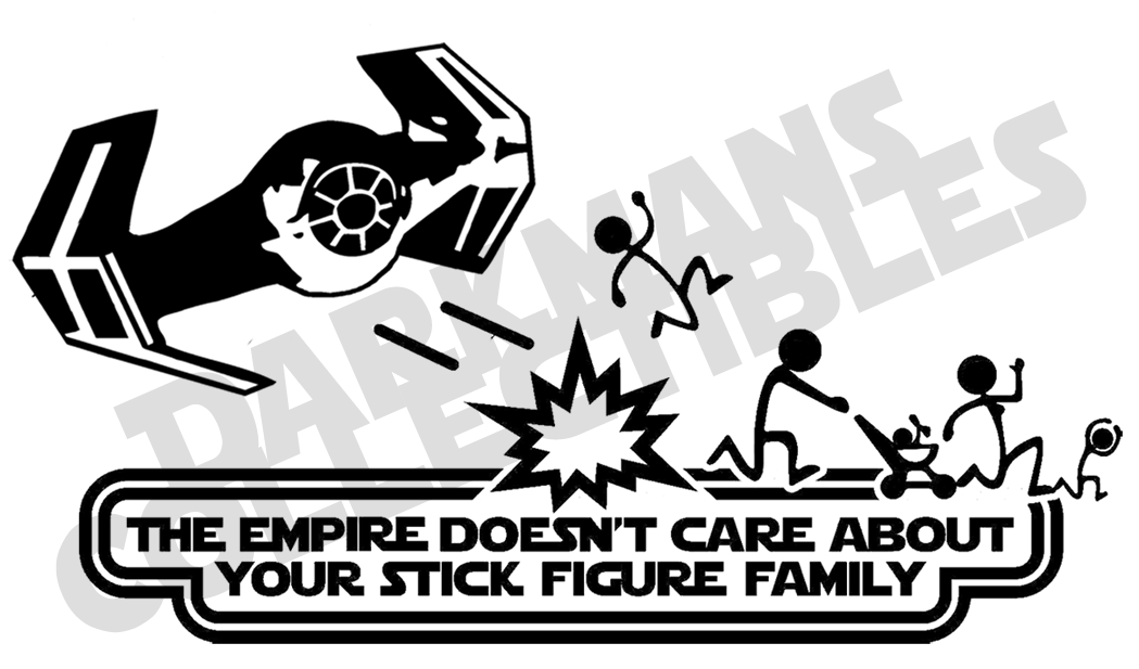 The Empire Doesn't Care About Your Stick Figure Family